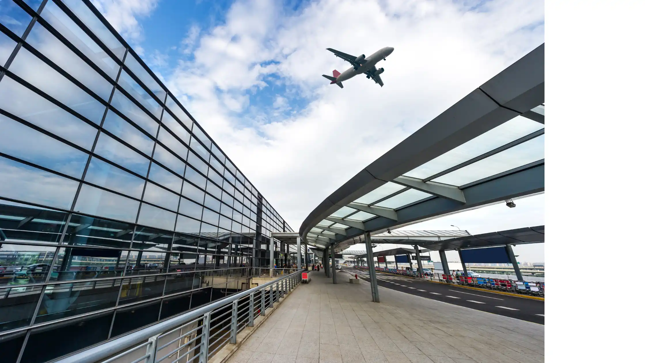 Airport auxiliary road sweeping and premises cleaning solutions by Spruce Up Industries. Saves budget by deploying highly reliable dustless sweepers on non-sensitive peripheral roads instead of using expensive runway-bound FOD equipment.