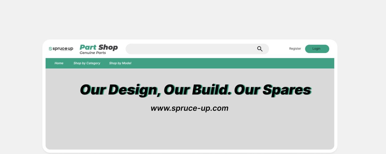 Spruce Up Parts Shop hero imahe Spruce Up Parts Shop hero imahe